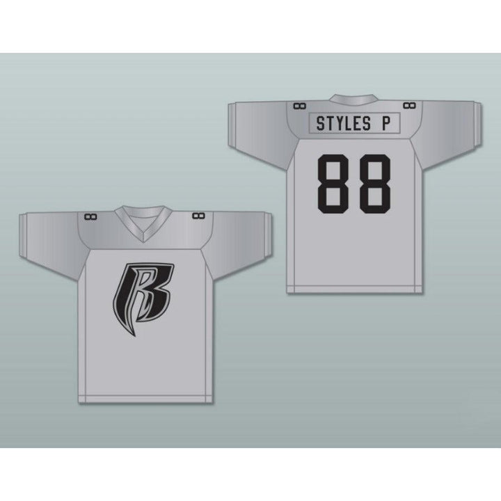 CUSTOM ANY Name Number STYLES P ROUGH RYDERS 88 SILVER Football Jersey Top Stitched S-6XL