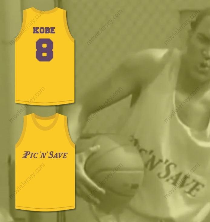 CUSTOM ANY Name Number   BRYANT 8 PIC 'N' SAVE BASKETBALL JERSEY THUNDER JAMMERS SHOE SKIT MADTV Top Stitched S-6XL