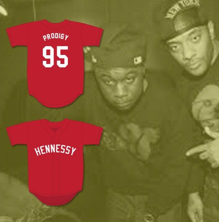 Custom Any Name Number PRODIGY 95 HENNESSY RED BASEBALL JERSEY Top Stitched S-6XL