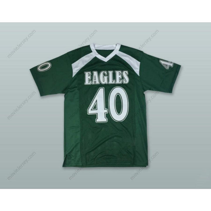 CUSTOM ANY Name Number VON MILLER 40 DESOTO HIGH SCHOOL GREEN Football Jersey Top Stitched S-6XL