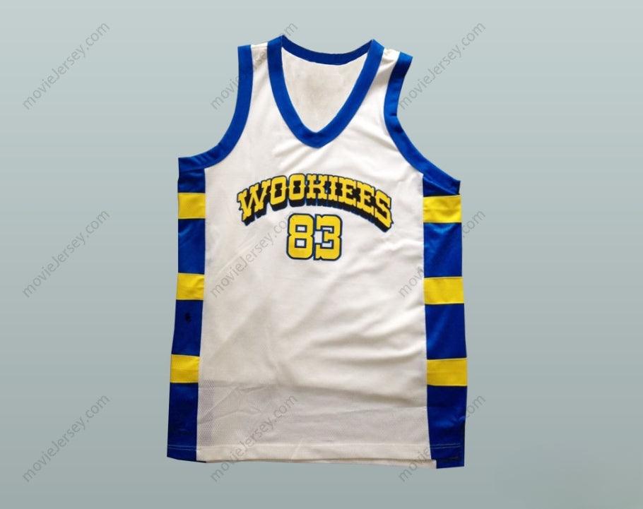 CUSTOM ANY Name Number CHEWIE 83 WOOKIEES WHITE BASKETBALL JERSEY Top Stitched S-6XL