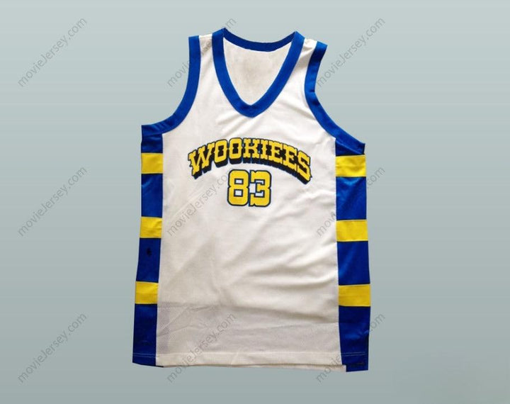 CUSTOM ANY Name Number CHEWIE 83 WOOKIEES WHITE BASKETBALL JERSEY Top Stitched S-6XL
