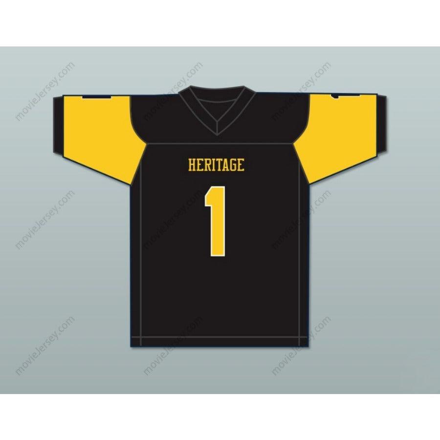 CUSTOM ANY Name Number SONY MICHEL 1 AMERICAN HERITAGE SCHOOL PATRIOTS Football Jersey Top Stitched S-6XL