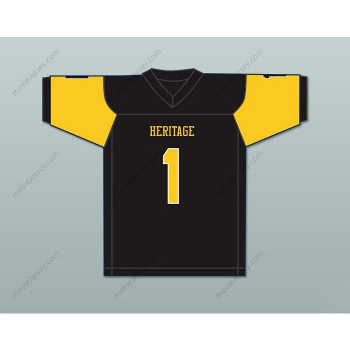 CUSTOM ANY Name Number SONY MICHEL 1 AMERICAN HERITAGE SCHOOL PATRIOTS Football Jersey Top Stitched S-6XL