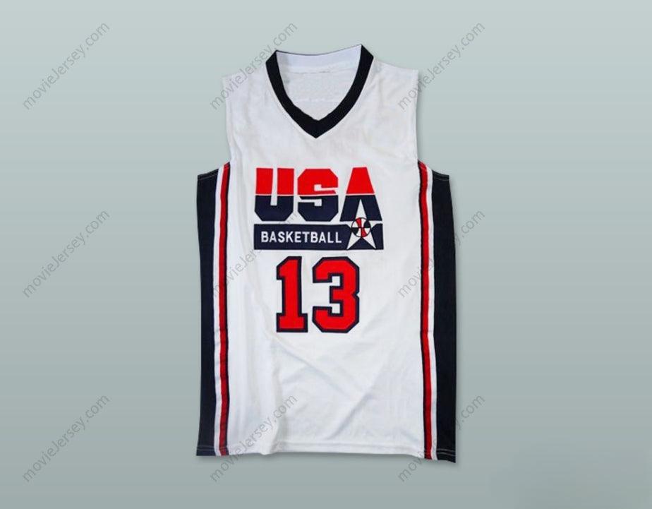 CUSTOM ANY Name Number CHRIS PAUL 13 TEAM USA BASKETBALL JERSEY Top Stitched S-6XL