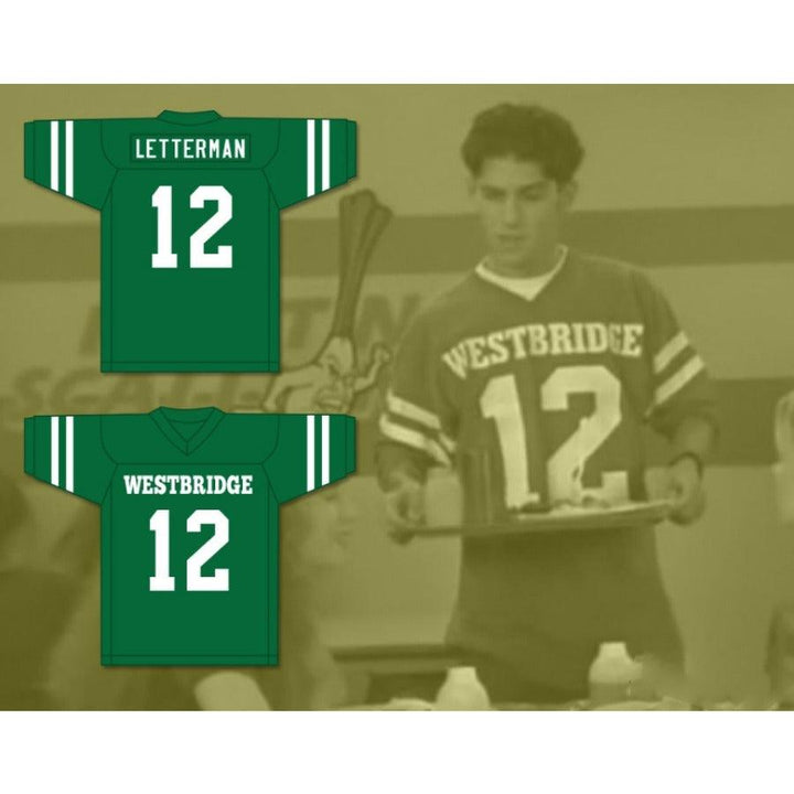 CUSTOM ANY Name Number MILO VENTIMIGLIA LETTERMAN 12 WESTBRIDGE HIGH SCHOOL Football Jersey Top Stitched S-6XL