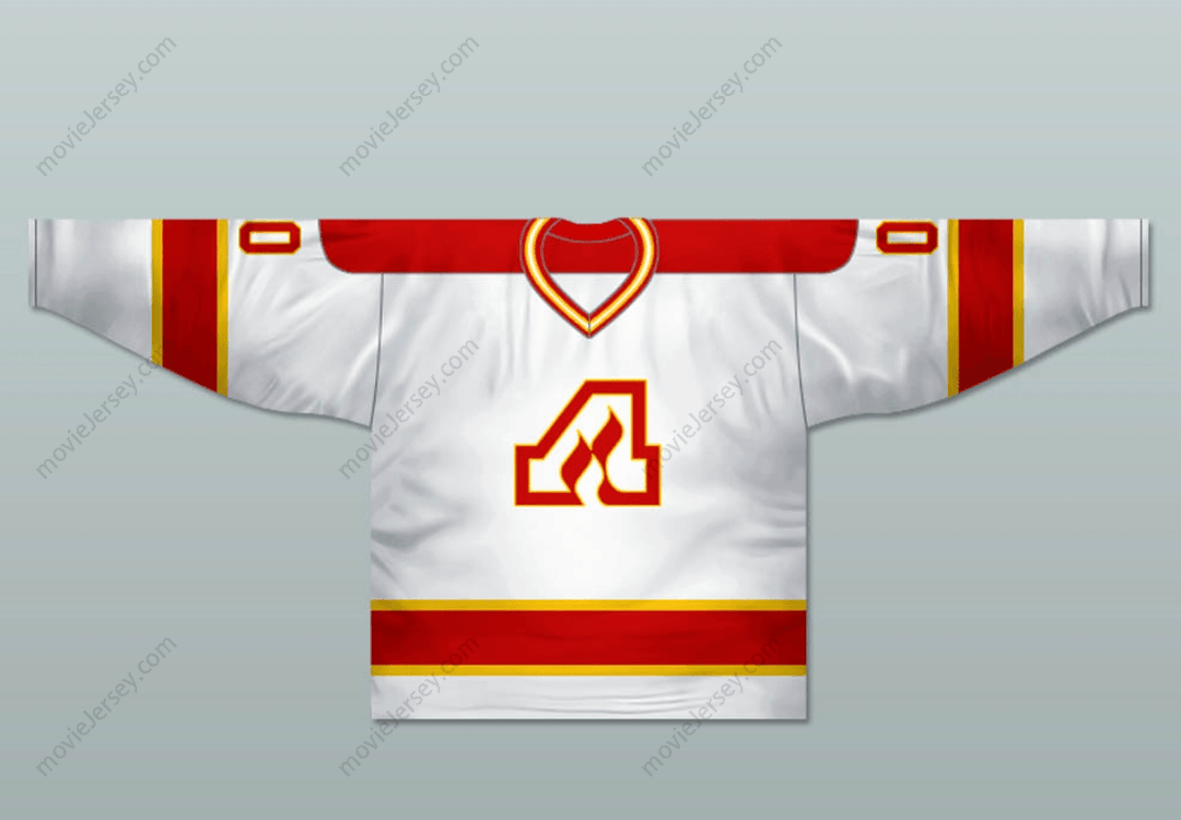 Custom Any Name Number Atlanta Flames 1972-73 Hockey Jersey White Top Stitched S-6XL