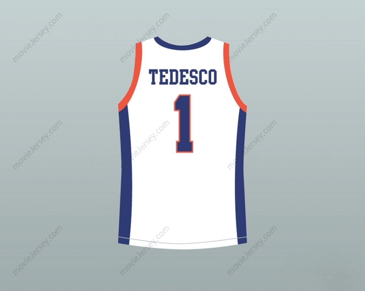 CUSTOM ANY Name Number HARMON TEDESCO 1 BLUE MOUNTAIN STATE GOATS BASKETBALL JERSEY STITCH SEWN Top Stitched S-6XL