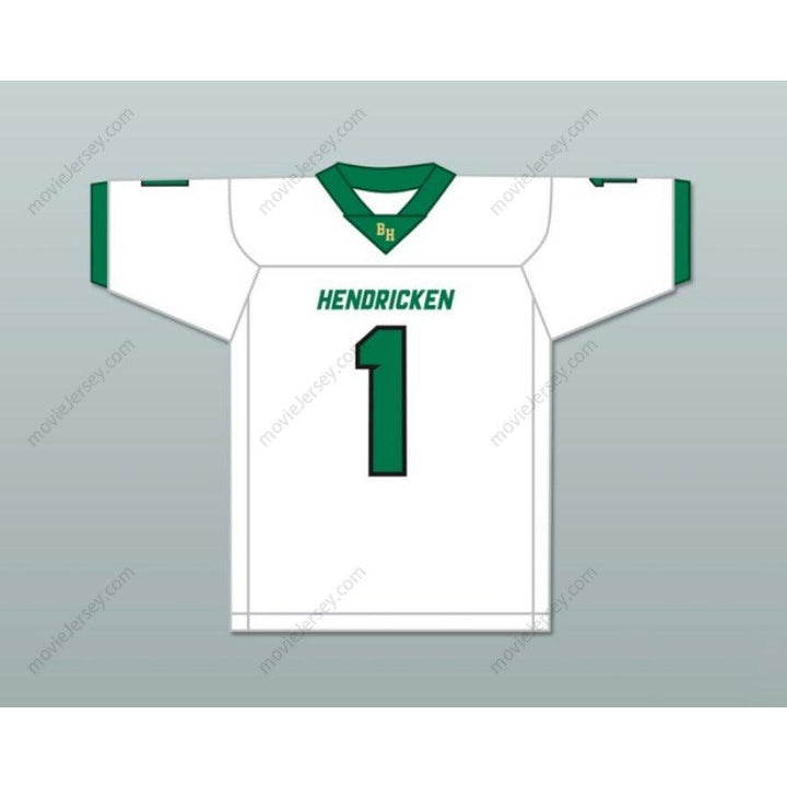 CUSTOM ANY Name Number KWITY PAYE 1 BISHOP HENDRICKEN HIGH SCHOOL HAWKS Football Jersey Top Stitched S-6XL