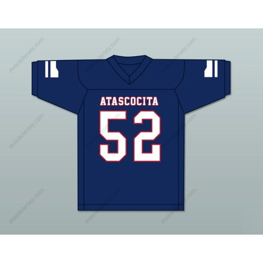 CUSTOM ANY Name Number SAM COSMI 52 ATASCOCITA HIGH SCHOOL  Football Jersey Top Stitched S-6XL