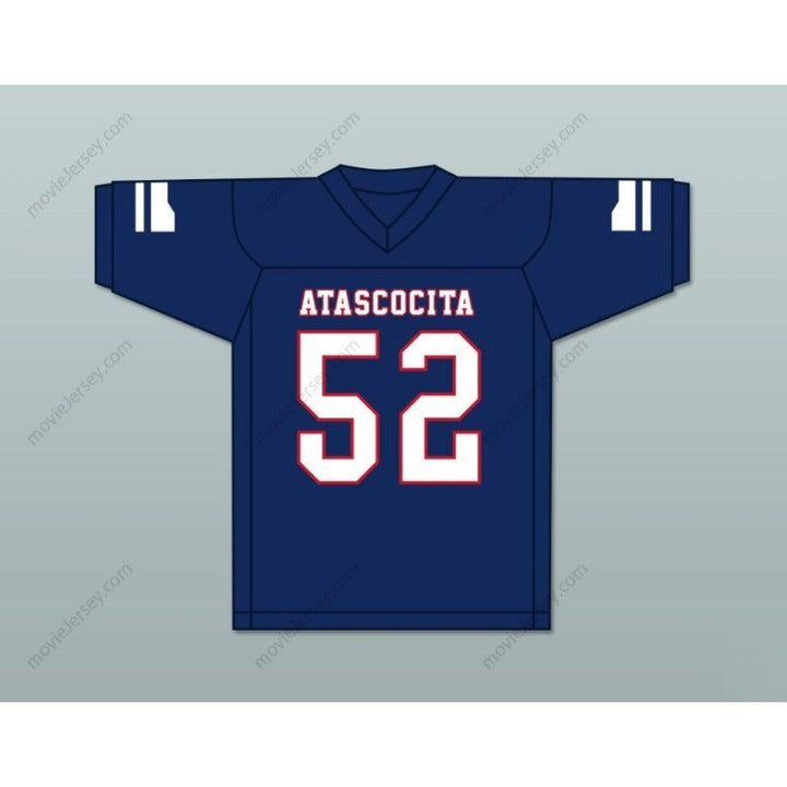 CUSTOM ANY Name Number SAM COSMI 52 ATASCOCITA HIGH SCHOOL  Football Jersey Top Stitched S-6XL