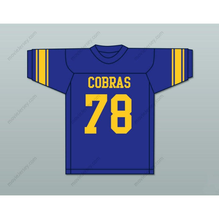 CUSTOM ANY Name Number ART SHELL 78 BONDS-WILSON HIGH SCHOOL COBRAS Football Jersey Top Stitched S-6XL