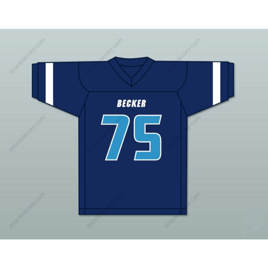CUSTOM ANY Name Number DILLON RADUNZ 75 BECKER HIGH SCHOOL BULLDOGS Football Jersey Top Stitched S-6XL