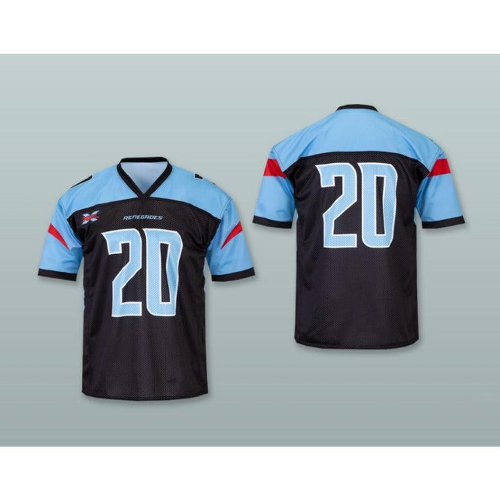 CUSTOM ANY Name Number DALLAS 20 HOME BLACK Football Jersey Top Stitched S-6XL