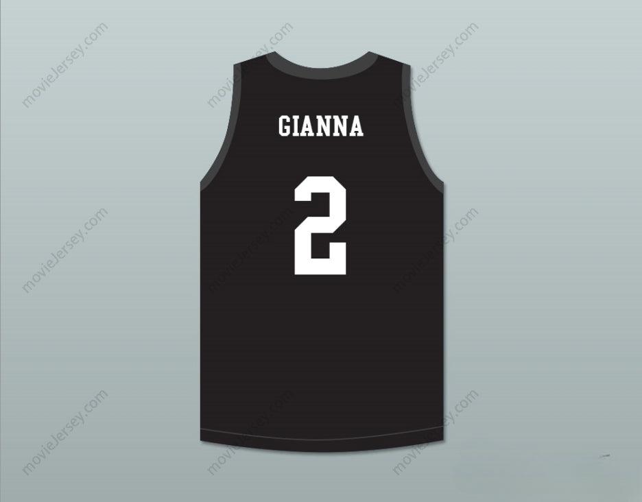 CUSTOM ANY Name Number GIANNA 2 MAMBA BALLERS BLACK BASKETBALL JERSEY Top Stitched S-6XL
