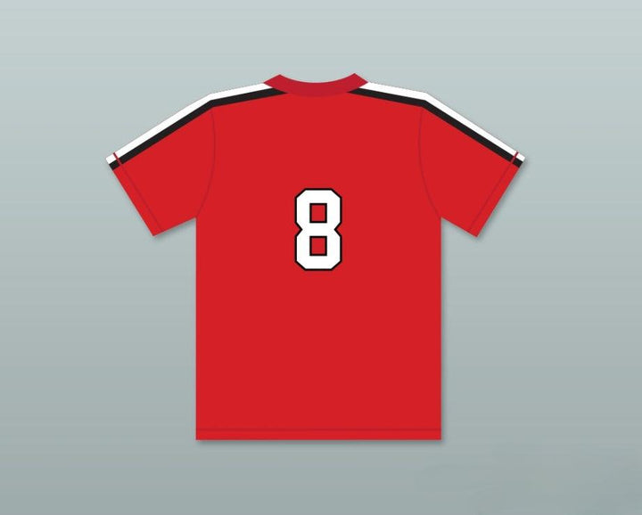Custom Any Name Number FRANK PETERS 8   BASEBALL JERSEY THE BATTERED BASTARDS OF BASEBALL Top Stitched S-6XL
