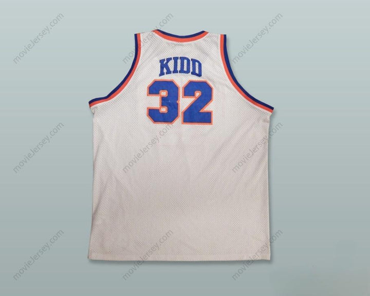 CUSTOM ANY Name Number JASON KIDD 32 NOTRE DAME HIGH SCHOOL PILOTS WHITE BASKETBALL JERSEY Top Stitched S-6XL
