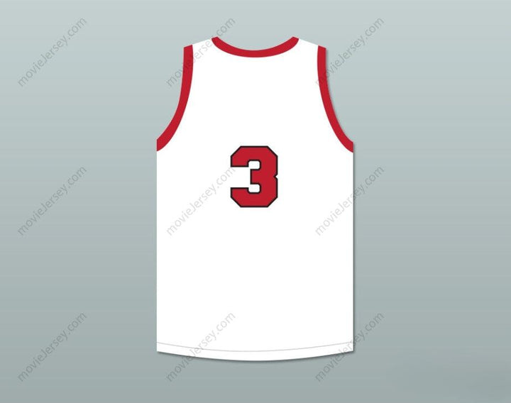 CUSTOM ANY Name Number ERNIE CALVERLEY 3 PROVIDENCE STEAMROLLERS WHITE BASKETBALL JERSEY 3 Top Stitched S-6XL