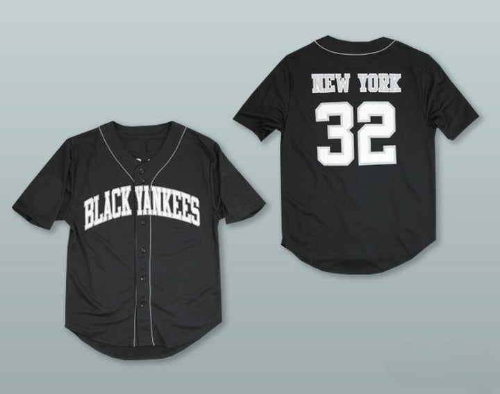 Custom Any Name Number NEW BLACK 32 NEGRO LEAGUE BLACK BASEBALL JERSEY Top Stitched S-6XL