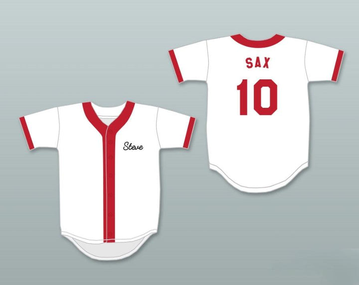 Custom Any Name Number STEVE SAX 10 SPRINGFIELD NUCLEAR POWER PLANT SOFTBALL TEAM BASEBALL JERSEY Top Stitched S-6XL