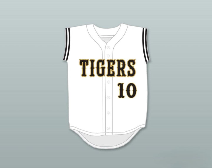 Custom Any Name Number TREVOR STORY 10  HIGH SCHOOL TIGERS WHITE BASEBALL JERSEY 1 Top Stitched S-6XL