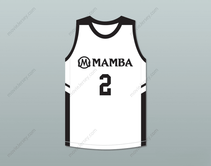 CUSTOM ANY Name Number GIANNA BRYANT 2 MAMBA BALLERS WHITE BASKETBALL JERSEY VERSION 2 Top Stitched S-6XL