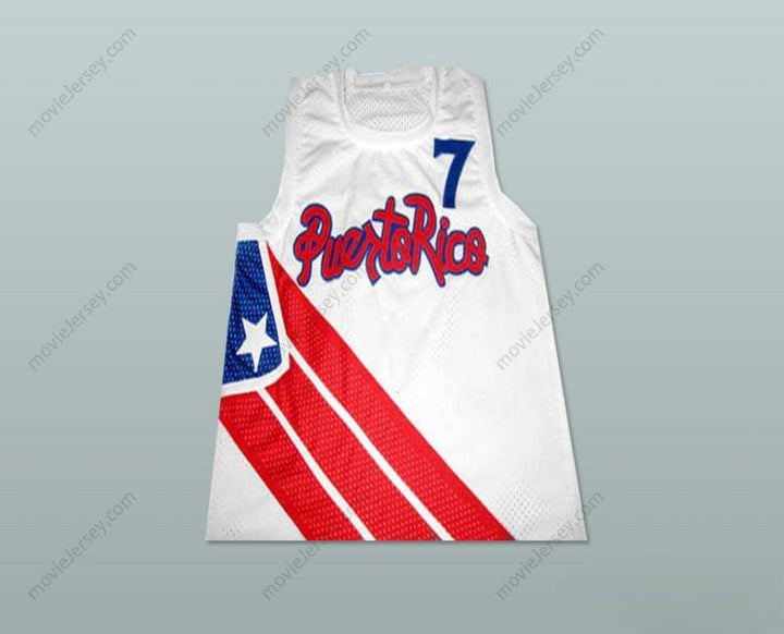CUSTOM ANY Name Number CARLOS ARROYO 7 PUERTO RICO BASKETBALL JERSEY Top Stitched S-6XL
