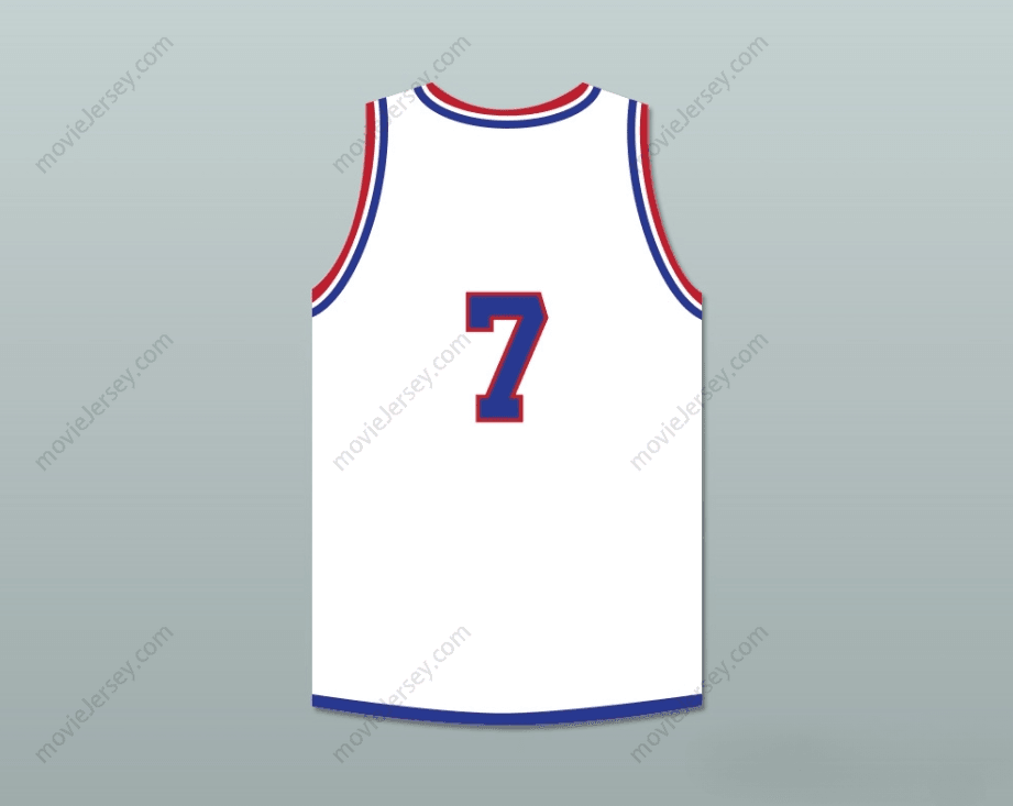 CUSTOM ANY Name Number LUSIA HARRIS 7 USA WHITE BASKETBALL JERSEY 1 Top Stitched S-6XL