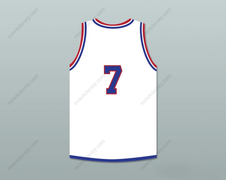CUSTOM ANY Name Number LUSIA HARRIS 7 USA WHITE BASKETBALL JERSEY 1 Top Stitched S-6XL