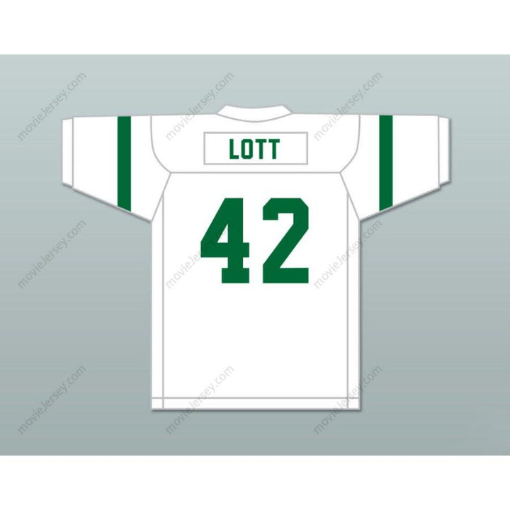 CUSTOM ANY Name Number RONNIE LOTT 42 EISENHOWER HIGH SCHOOL EAGLES GREEN FOOTBALL JERSEY Top Stitched S-6XL