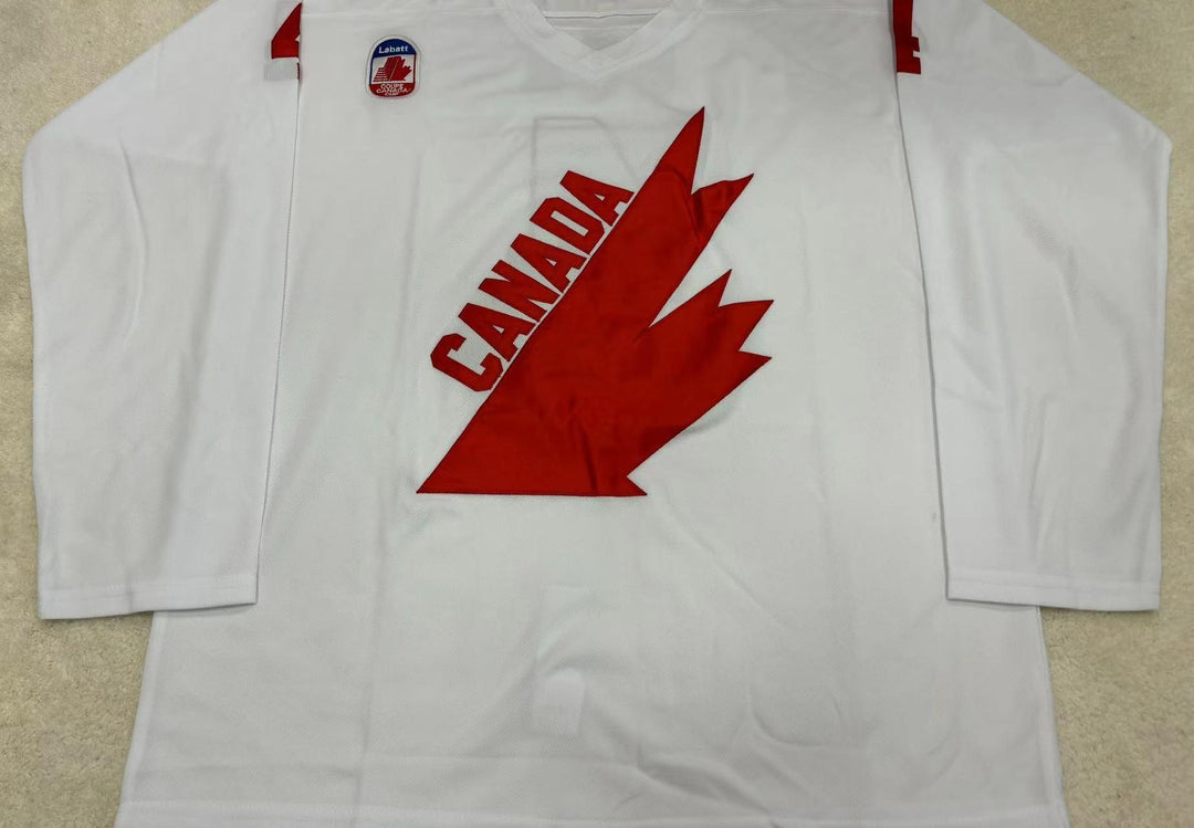 Custom Any Name Number BOBBY ORR CANADA CUP HOCKEY JERSEY Stitched Top Stitched S-6XL