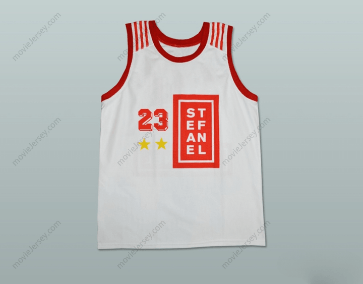 CUSTOM ANY Name Number MICHAEL 23 STEFANEL TRIESTE ITALIAN BASKETBALL JERSEY Top Stitched S-6XL