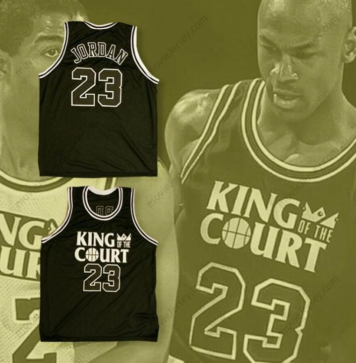 CUSTOM ANY Name Number MICHAEL  23 KING OF THE COURT CEASAR'S PALACE 1-ON-1 BASKETBALL JERSEY Top Stitched S-6XL