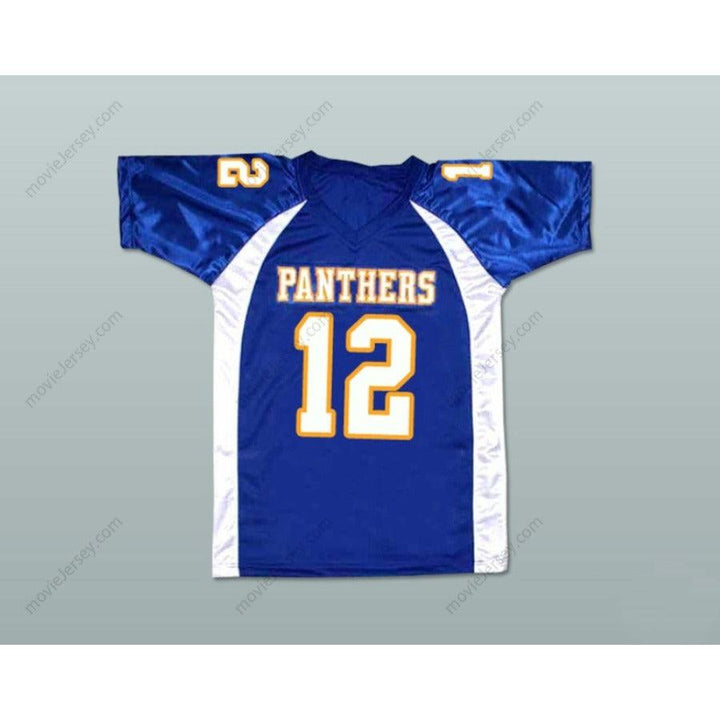 CUSTOM ANY Name Number J.D. MCCOY 12 DILLON PANTHERS FOOTBALL JERSEY FRIDAY NIGHT LIGHTS Top Stitched S-6XL