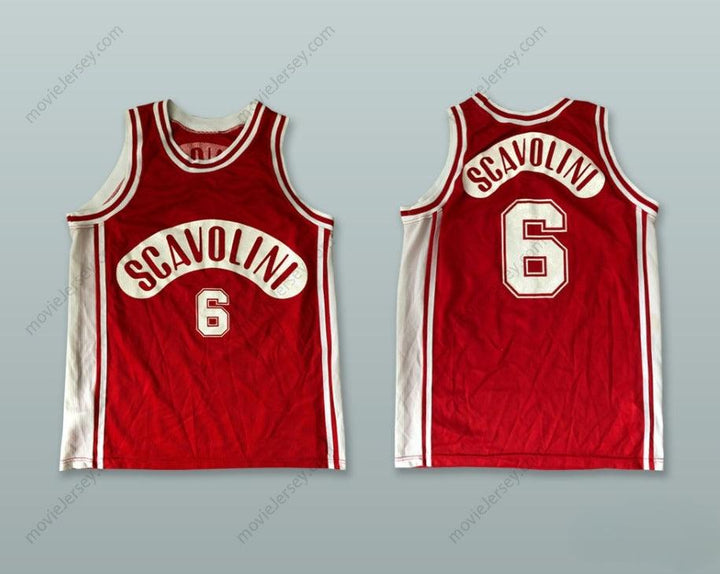 CUSTOM ANY Name Number  US VICTORIA LIBERTAS PALLACANESTRO SCAVOLINI 6 RED BASKETBALL JERSEY Top Stitched S-6XL