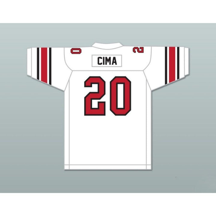 CUSTOM ANY Name Number GREG CIMA 20 WEST HIGH SCHOOL FOOTBALL JERSEY WINDRUNNER Top Stitched S-6XL