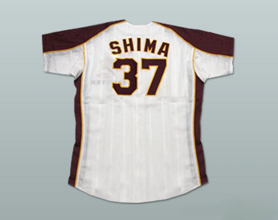 Custom Any Name Number RAKUTEN EAGLES MOTOHIRO SHIMA 37 BASEBALL JERSEY ANY NAME OR NUMBER NEW Top Stitched S-6XL