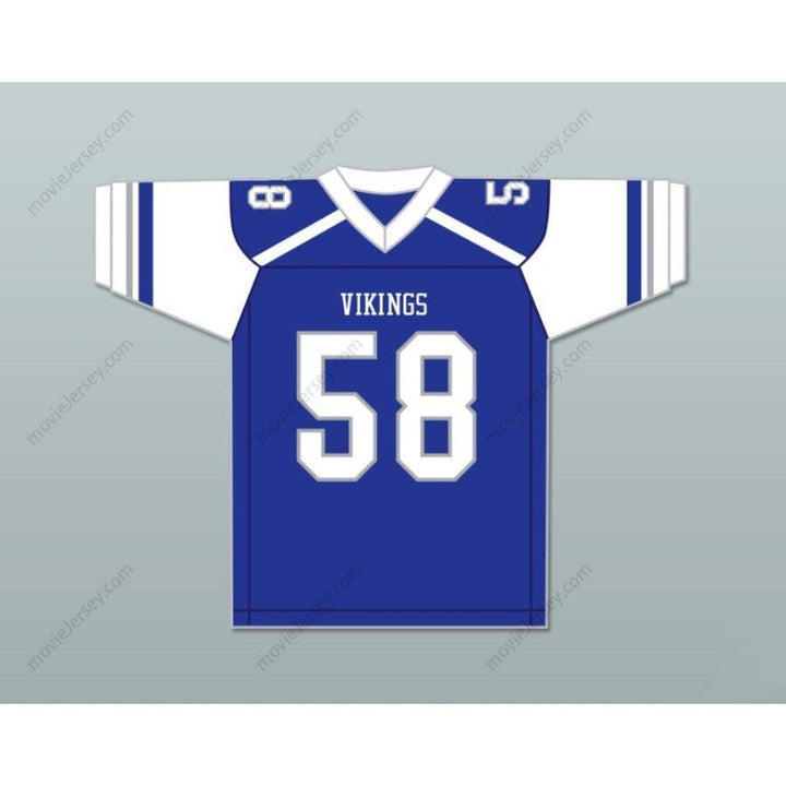 CUSTOM ANY Name VIKINGS JOSH MYERS 58  HIGH SCHOOL Football Jersey Stitched S-6XL