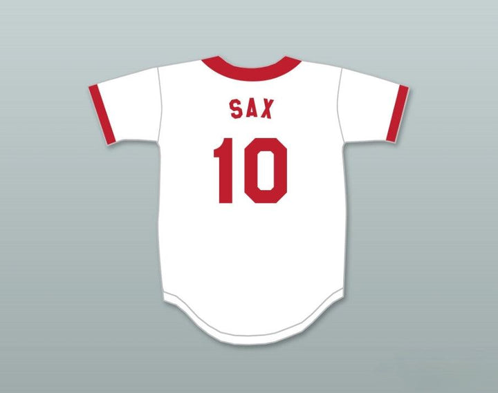 Custom Any Name Number STEVE SAX 10 SPRINGFIELD NUCLEAR POWER PLANT SOFTBALL TEAM BASEBALL JERSEY Top Stitched S-6XL
