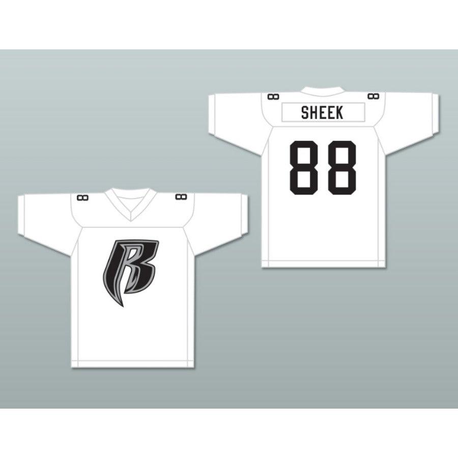 CUSTOM ANY Name Number SHEEK LOUCH ROUGH RYDERS 88 SILVER Football Jersey Top Stitched S-6XL