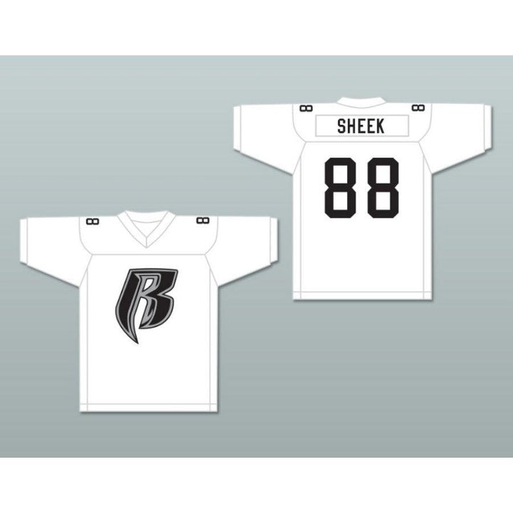 CUSTOM ANY Name Number SHEEK LOUCH ROUGH RYDERS 88 SILVER Football Jersey Top Stitched S-6XL