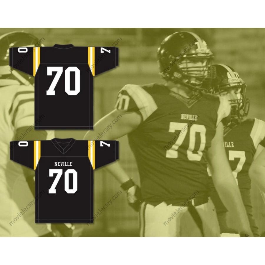 CUSTOM ANY Name Number MAX MITCHELL 70 NEVILLE HIGH SCHOOL TIGERS Football Jersey Top Stitched S-6XL