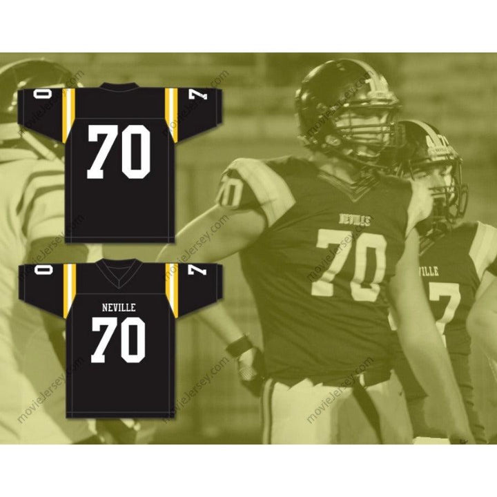 CUSTOM ANY Name Number MAX MITCHELL 70 NEVILLE HIGH SCHOOL TIGERS Football Jersey Top Stitched S-6XL