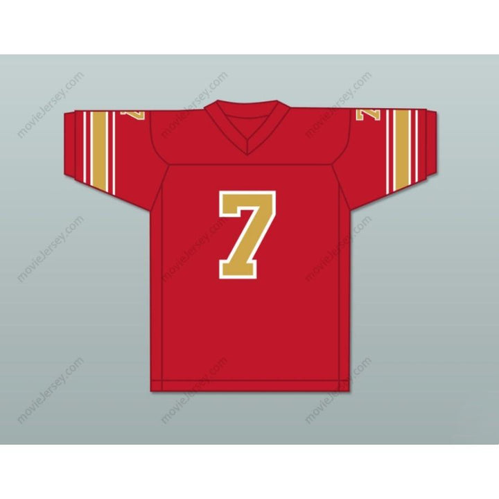 CUSTOM ANY Name Number 1985 USFL SEAN LANDETA 7 BALTIMORE STARS HOME Football Jersey Top Stitched S-6XL