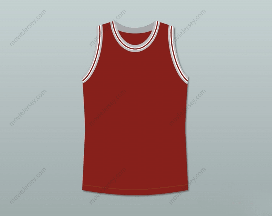 CUSTOM ANY Name Number PHILIP SEYMOUR HOFFMAN SANDY LYLE ALONG CAME POLLY DARK RED BASKETBALL JERSEY Top Stitched S-6XL