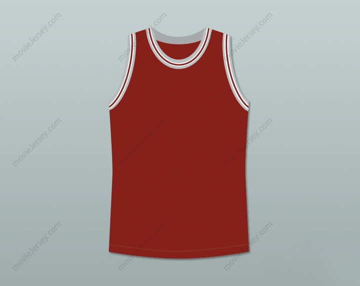 CUSTOM ANY Name Number PHILIP SEYMOUR HOFFMAN SANDY LYLE ALONG CAME POLLY DARK RED BASKETBALL JERSEY Top Stitched S-6XL