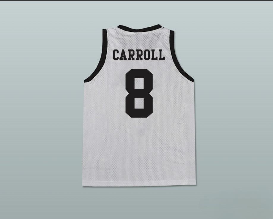 CUSTOM ANY Name Number LEONARDO DICAPRIO JIM CARROLL ST VITUS CARDINALS GREY BASKETBALL JERSEY FROM THE BASKETBALL DIARIES Top Stitched S-6XL
