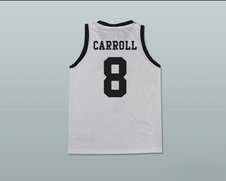 CUSTOM ANY Name Number LEONARDO DICAPRIO JIM CARROLL ST VITUS CARDINALS GREY BASKETBALL JERSEY FROM THE BASKETBALL DIARIES Top Stitched S-6XL