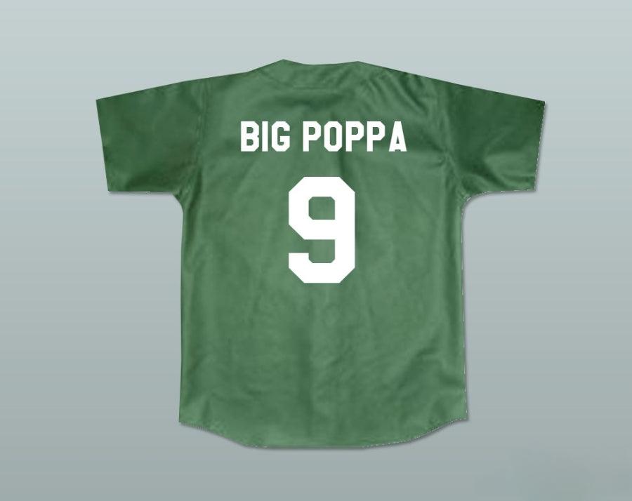 Custom Any Name Number MILES PENNFIELD II 'BIG POPPA' 9 KEKAMBAS BASEBALL JERSEY HARDBALL DARK GREEN Top Stitched S-6XL