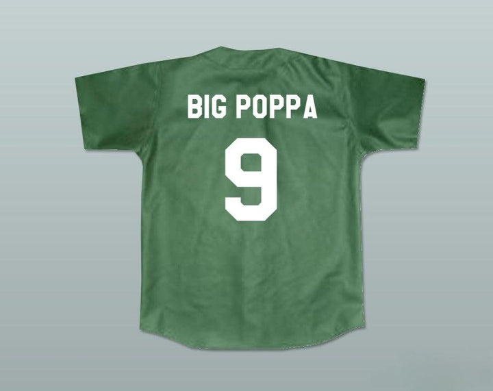 Custom Any Name Number MILES PENNFIELD II 'BIG POPPA' 9 KEKAMBAS BASEBALL JERSEY HARDBALL DARK GREEN Top Stitched S-6XL